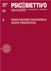 Issue, Psicobiettivo : rivista quadrimestrale di psicoterapie a confronto : XLIV, 1, 2024, Franco Angeli