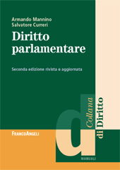 eBook, Diritto parlamentare, Mannino, Armando, Franco Angeli
