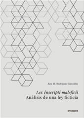 E-book, Lex inscripti maleficii : análisis de una ley ficticia, Rodríguez González, Ana María, 1969-, Dykinson