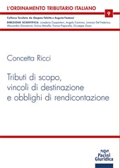 E-book, Tributi di scopo, vincoli di destinazione e obblighi di rendicontazione, Pacini Editore