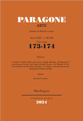 Issue, Paragone : rivista mensile di arte figurativa e letteratura. Arte : LXXV, 173/174, 2024, Mandragora