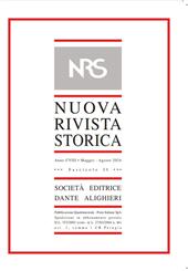 Fascicolo, Nuova rivista storica : CVIII, 2, 2024, Società editrice Dante Alighieri