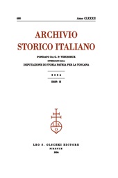 Fascicule, Archivio storico italiano : 680, 2, 2024, L.S. Olschki