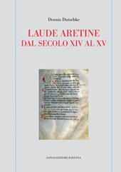 E-book, Laude aretine dal secolo XIV al XV, Longo editore
