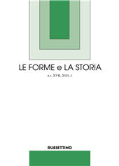 Fascicolo, Le forme e la storia : rivista di filologia moderna : XVII, 1, 2024, Rubbettino