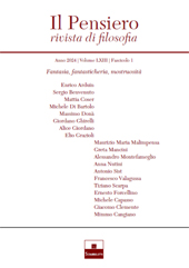 Fascículo, Il Pensiero : rivista di filosofia : LXIII, 1, 2024, InSchibboleth