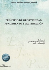 eBook, Principio de oportunidad : fundamento y legitimación, Dykinson