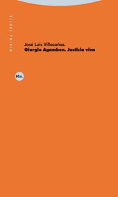 E-book, Giorgio Agamben : justicia viva, Villacañas, José Luis, 1955-, Trotta