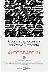 Issue, Autografo : 71, 1, 2024, Interlinea