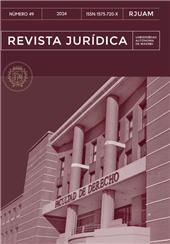 Fascículo, Revista Jurídica : Universidad Autónoma de Madrid : 49, I, 2024, Dykinson