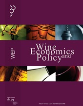 Issue, WEP : wine economics and policy : 13, 1, 2024, Firenze University Press