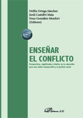 E-book, Enseñar el conflicto : perspectivas, significados y límites en la educación para una cultura democrática y la justicia social, Dykinson