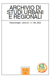 Fascículo, Archivio di studi urbani e regionali : 139, 1, 2024, Franco Angeli