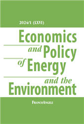 Fascicolo, Economics and Policy of Energy and Environment : 1, 2024, Franco Angeli