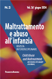 Fascicule, Maltrattamento e abuso all'infanzia : 26, 2, 2024, Franco Angeli