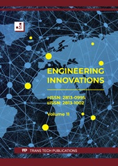 E-book, Engineering Innovations, Trans Tech Publications Ltd