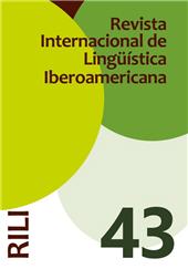 Fascículo, Revista Internacional de Lingüística Iberoamericana : 43, 1, 2024, Iberoamericana Vervuert