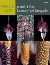 Heft, WEBBIA : journal of plant taxonomy and geography : 79, 2, 2024, Firenze University Press