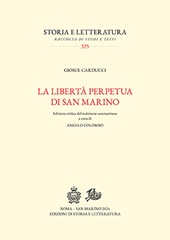 E-book, La libertà perpetua di San Marino, Storia e letteratura