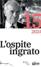 Fascículo, L'ospite ingrato : rivista online del Centro Interdipartimentale di ricerca Franco Fortini : 15, I, 2024, Firenze University Press