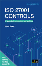 E-book, ISO 27001 Controls : a guide to implementing and auditing, Kenyon, Bridget, IT Governance Publishing