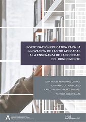 E-book, Investigación educativa para la innovación de las TIC aplicadas a la enseñanza de la sociedad del conocimiento, Dykinson