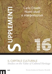 Fascículo, Il capitale culturale : studies on the value of cultural heritage : 16 supplemento, 2024, EUM-Edizioni Università di Macerata