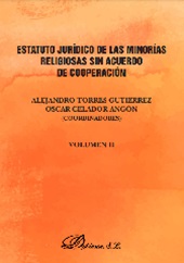 E-book, Estatuto jurídico de las minorías religiosas sin acuerdo de cooperación, Dykinson