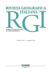 Article, Al crocevia fra geografia e diritto : un progetto di ricerca interdisciplinare su legal geographies e cambiamento climatico, Franco Angeli