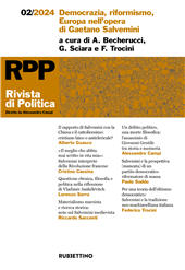 Fascículo, Rivista di politica : trimestrale di studi, analisi e commenti : 2, 2024, Rubbettino