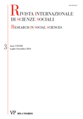 Fascicule, Rivista internazionale di scienze sociali : 3, 2024, Vita e Pensiero