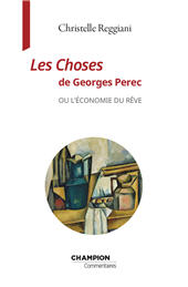 E-book, Les choses de Georges Perec ou L'économie du rêve, Honoré Champion