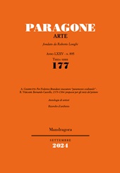 Fascículo, Paragone : rivista mensile di arte figurativa e letteratura. Arte: LXXV, 177, 2024, Mandragora