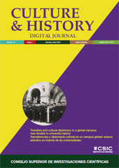 Fascículo, Culture & History : Digital Journal : 13, 1, 2024, CSIC, Consejo Superior de Investigaciones Científicas