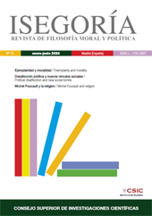 Issue, Isegoría : 70, 1, 2024, CSIC, Consejo Superior de Investigaciones Científicas