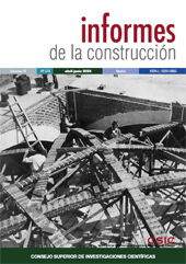 Fascículo, Informes de la construcción : 76, 574, 2, 2024, CSIC, Consejo Superior de Investigaciones Científicas