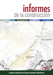 Fascículo, Informes de la construcción : 76, 575, 3, 2024, CSIC, Consejo Superior de Investigaciones Científicas