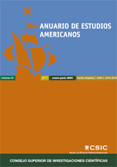 Fascicule, Anuario de estudios americanos : 81, 1, 2024, CSIC, Consejo Superior de Investigaciones Científicas