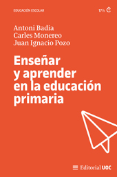 E-book, Enseñar y aprender en la educación primaria, Editorial UOC