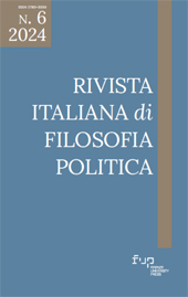 fr, Rivista italiana di filosofia politica : 6, 2024, Firenze University Press