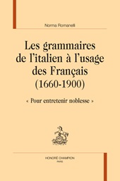 m, Les grammaires de l'italien à l'usage des Français (1660-1900) : "pour entretenir noblesse", 