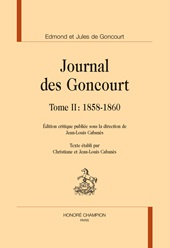E-book, Journal des Goncourt, H. Champion