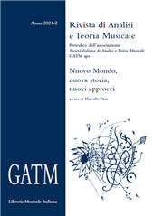 Articolo, Baroque Trade Unionism : Roque Jacinto de Chavarría's ¡Fuera, fuera! : háganles lugar, Gruppo Analisi e Teoria Musicale (GATM)  ; Lim editrice