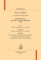 m, Fictions brèves : nouvelles, contes et fragments, 1833, H. Champion