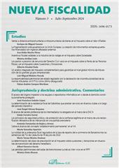 Issue, Nueva fiscalidad : 3, 2024, Dykinson