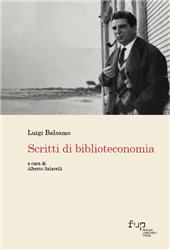 E-book, Scritti di biblioteconomia, Firenze University Press