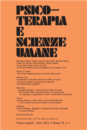 Fascicolo, Psicoterapia e scienze umane : LVIII, 4, 2024, Franco Angeli