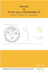 fr, Rivista di studi sulla sostenibilità : XIV, 2, 2024, Franco Angeli