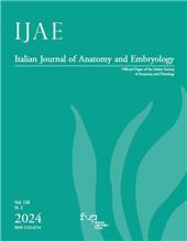 fr, IJAE : Italian Journal of Anatomy and Embryology : 128, 2, 2024, Firenze University Press