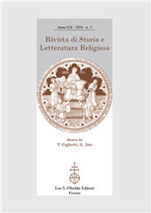 ar, San Francesco, la povertà che pesa, L.S. Olschki